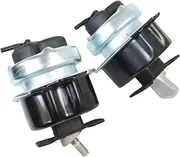 2pcs Engine Motor Mount Left & Front 22116795417 22116793016 Compatible with BMW X5 X6 XDrive E70 E71 E72 2006-2014 Direct Replacement Parts