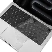 Keyboard Cover Skin for MacBook Air/Pro 15" 13.6" 14" 16" inch M4 M3 M2 M1 Chip Released in 2025-2021 Liquid Retina Display & Touch ID TPU Protector Accessories