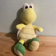 Nintendo Super Mario Koopa Troopa Goldie Plush Stuffed Doll Toy 2012