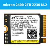 在飛比找蝦皮商城優惠-micron 2400 2T 2TB 2230 M.2 PC