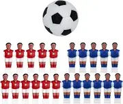 Soccer Men Replacements | Resin Table Guys Soccer Player Figures - Fun Football Men Figures Kit for Fans, Adults, Boys, Boyfriends