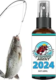 Fishing Scent - Fish Bait Attraction Enhancer, 60ml Fish Bait Attractant Enhancer Spray Anglers Fishing Equipment Accessories for Grayfish Black Bream Sea Bass