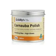 Gilly''s 200ml Clear Carnauba Polish Maintenance of Antiques and Fine Furniture