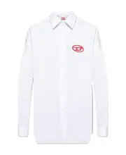 S-Dou-Plain shirt IT40,IT38,IT36 White