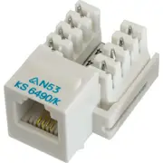 RJ12 Cat3 Mechanism Socket To Suit Keystone Or Clipsal