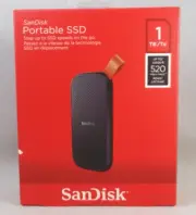 SanDisk E30 Portable SSD 1TB 2TB 520MB/s USB 3.2 Gen2 External Solid State Drive
