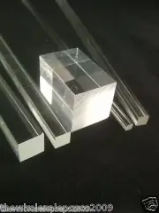 Square Clear Acrylic Rod Solid Perspex Bar Profile PMMA Food Safe Material