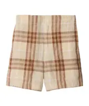 check linen shorts 8Y,6Y,4Y,3Y,14Y,12Y,10Y Wren