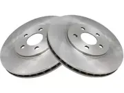 TRQ 22QQ68V Front Brake Rotor Set Fits 1995-2000 Chrysler Cirrus (for: Chrysler)