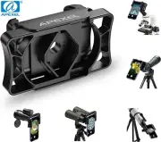 APEXEL Universal Phone Clip For Mount Adapter Selfie Stick Holder Tripod Stand