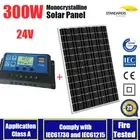 24V 300W Mono Solar Panel OffGird Charge 24V Battery 36V PV+ 30A Solar Regulator