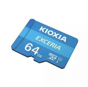 ★24小時出貨·台灣製造 KIOXIA鎧俠【原TOSHIBA東芝】64G MicroSD U1 高速記憶卡 手機 相機