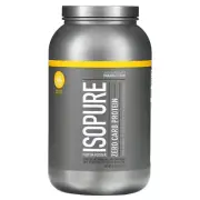 Isopure Zero Carb Whey Protein Isolate, Banana Cream, 3 lb, (1.36 kg)