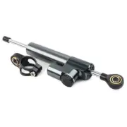 CNC Universal Steering Damper Stabilizer Linear Reversed Safety Control Grey