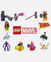 LEGO 76294 Marvel X-Men : X-Mansion Minifigures! ALL MINIFIGURES + THE SENTINEL!