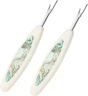 HAWILLOSCH 2Pcs Seam Rippers with Ergonomic Grip Comfortable Stitch Remover Tool for Sewing Embroidery DIY Crafts Precision Thread Cutting for Easy Tag Removal