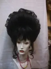 ELITE BRAND WIGS! BEAUTIFUL GIBSON UP DO POOF LOVELY CURLS BANGS 1 OF A KIND