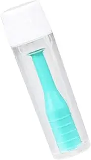 IOIUSKKU Gentle Soft Hard Contact Lens Remover Inserter Suction Stick for Delicate Lens Handling, Green, 5.1cm