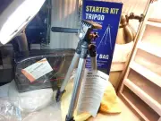 Item 19970 New in Box Sakar #TR-IS & PV-77C Photo Video Tripod w/Carry Bag