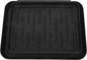 ETHZZLE 2pcs Plastic Boot Tray Versatile Storage Mats for Shoes Pets and Miscellaneous Items Antislip Design for Indoor Outdoor Use for Entryways and Vehicle Trunks