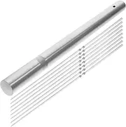 1 Set Stainless Steel Barbecue Skewers Skewers with Storage Tube for Grilling Camping Outdoor BBQ and Picnic Non Slip Dishwasher Safe Durable Design