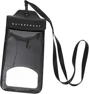 WOONEKY 1pc Mobile Waterproof Bag Waterproof Phone Case Universal Waterproof Case Touch Screen Phone Pouch Touch Screen Phone Bag Waterproof Bag for Mobile Phone Waterproof Pouch Black TPU