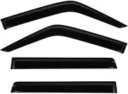 Window Visor Wind for Nissan Patrol Gu Y61 1998-2016 Car Side Window Wind Deflectors Vent Visors Sun Wind Rain Shield