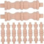 Tricate Carved Wooden Column for DIY Furniture Decorative Mini Column European Style Wine Storage Rack