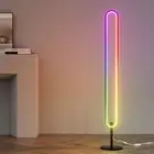 RGB LED Floor Lamp Remote Control Corner Light Stand Gaming Room 118CM
