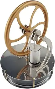 Usmile Low Temperature Stainless Steel Stirling Engine Education Toy Model Run Off the Temperature difference