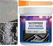 Waterproof Coating Sealant - Leak Repair Coating Glue with Brush,Strong Black Anti Leak Quick Multifunctional Versatile Glue for Concrete Tile Wood Roof Basement Indoor