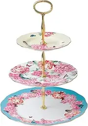 [Royal Albert] 40001833 Miranda Kerr 3 Tier Cake Stand 10.5 x 10.5 x 14.0