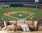 3D Baseball Stadium Sports Wallpaper Wall Murals Removable Wallpaper 94