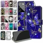 Flower Marble Marble Cat Rose Butterfly Phone Case For Blackview A52 A55 Pro