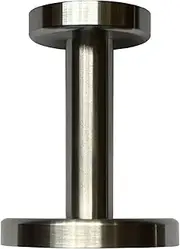 [scarlet espresso] Tamper LM1 Duo 41 and 58/58.5 mm INOX CNC Precision machined, Stainless Steel, Professional amper (Stainless Steel, 58.5 mm)