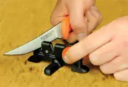 Outdoor Edge Sharp X Knife Sharpener Carbide & Ceramic Knife Sharpener OE-SX100