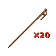 Snow Peak Solid Stake 30 Bronze Japan Free Ship