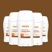 Carpe Antiperspirant Underarm Stick 50ml - 5 Pack, Sandalwood