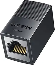 UGREEN Ethernet Coupler 1 Pack, 10Gbps POE High-Speed Shielded Ethernet Extender, LAN Extension Adapter Female to Female for Cat8/Cat7/Cat6/Cat6a/Cat5e/Cat5 Cable