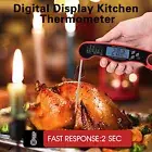 Barbecue Thermometer Foldable Anti-scalding Digital Barbecue Thermometer Meter