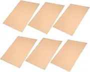 jojofuny 6pcs Red Light Filters Classroom Light Filters Photo Gels Light Diffuser Film PVC Sheets for Art Projects