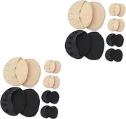 FRCOLOR 2sets High-heels Toe Socks Women's Half Socks Soft Materials for Comfort 6pairs*2