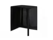 NewAge 90 Degree Black Outdoor Kitchen Corner Shelf Cover 65876