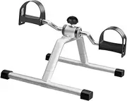 [kowaku] Pedal Exerciser Floor Bike Portable Multifunction Sitting Down Cardio Step Machine Leg Exerciser for Indoor Sports Seniors