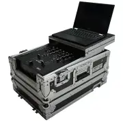 Harmony HC10MIXLT Flight DJ Laptop Glide 10" Mixer Custom Case fits Numark M2