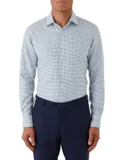 [Dom Bagnato] Marcell Tailored Fit Shirt in Green