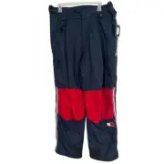 NWT Tommy Hilfiger SKI Windstopper Snowboarding Mogul Pants Colorblock Men's L