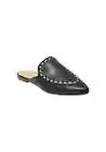 Jack Rogers Clark Cord Mule Womens Flat Black Leather US Size 9 M