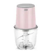 600ML Electric Garlic Food Chopper Vegetable Chopper Grinder Blender Crusher Pink
