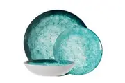 Ambrosia Reef 12 Piece Dinner Set Teal